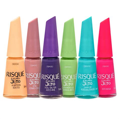 Esmaltes Risque l Belezeira.